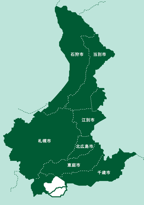 図：札幌市以外の地区